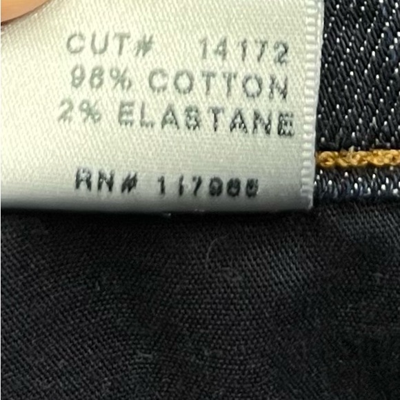 J Brand Boyfriend Jeans Fit Mid Rise Dark Wash Size 29 - Picture 13 of 13